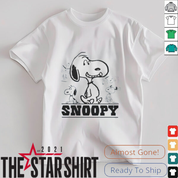 Homage x Peanuts Snoopy Blue Tee Shirt