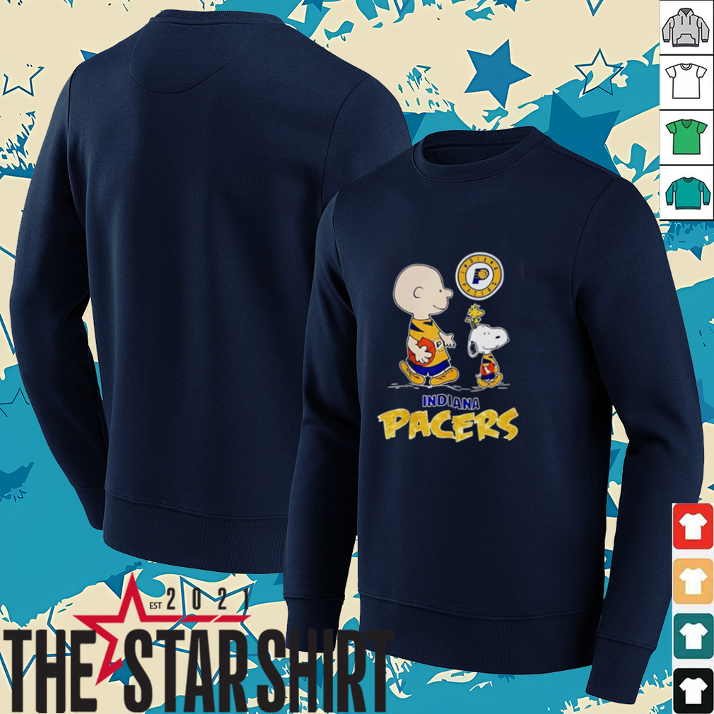 Indiana Pacers With Snoopy and Charlie Brown 2025 shirt Indiana Pacers With Snoopy and Charlie Brown 2025 shirt
