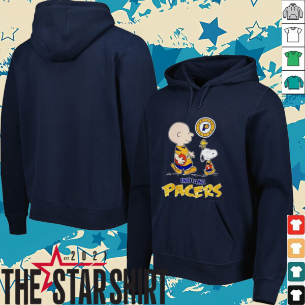 Indiana Pacers With Snoopy and Charlie Brown 2025 shirt