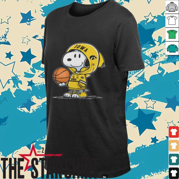 Iowa Basketball x Snoopy T Shirt