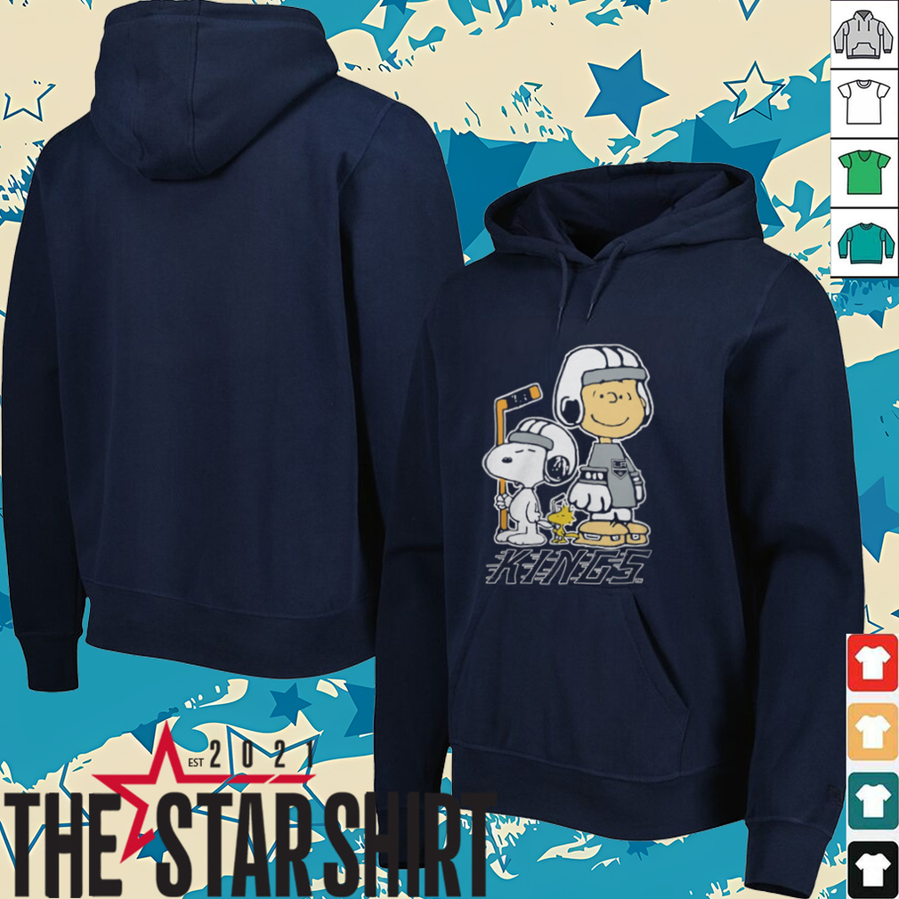 Los Angeles Kings NHL Charlie Brown Snoopy And Woodstock Logo Shirt Los Angeles Kings NHL Charlie Brown Snoopy And Woodstock Logo Shirt
