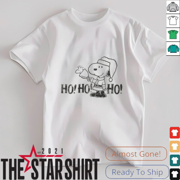 Peanuts HO HO HO Snoopy T Shirt