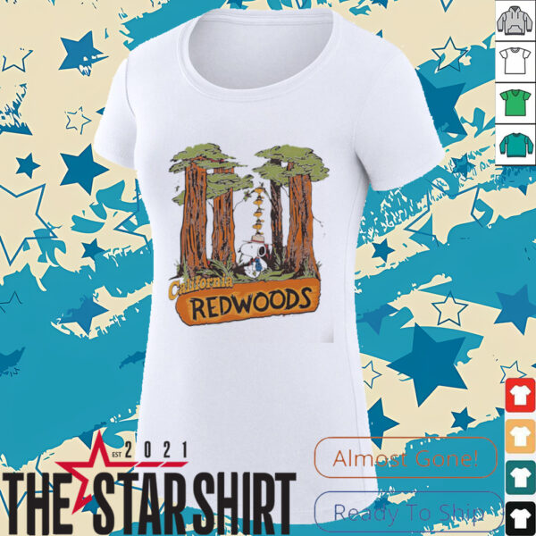 Peanuts Snoopy x California Redwoods shirt