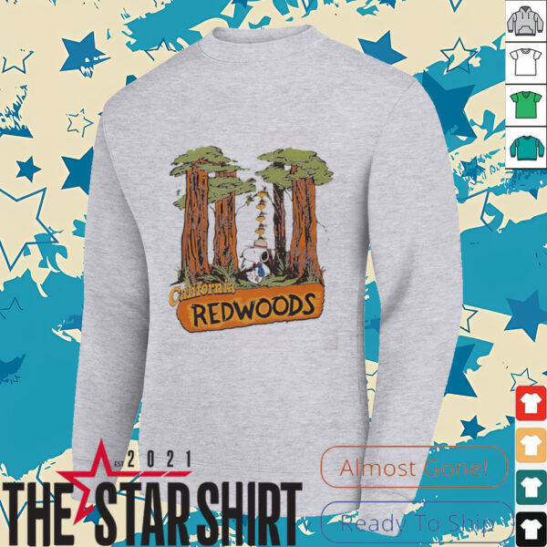 Peanuts Snoopy x California Redwoods shirt