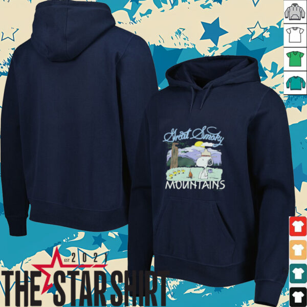 Peanuts Snoopy x Great Smoky Mountains National Park shirt