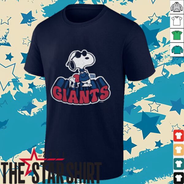 Snoopy Giants Joe Cool And Woodstock T Shirt