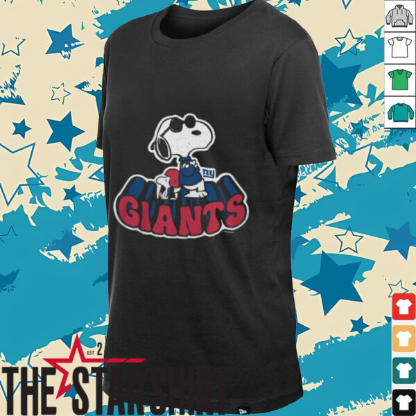 Snoopy Giants Joe Cool And Woodstock T Shirt