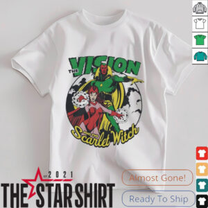 The Vision and The Scarlet Witch shirt