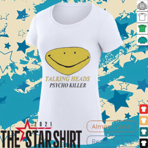 Smiley face talking heads psycho Killer shirt
