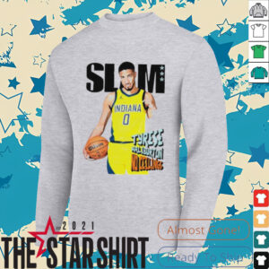 Slam Tyrese Haliburton no ceilings Indiana Pacers shirt