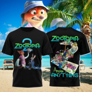 Zootopia 2 Disney Movie Limited Edition T Shirt Gifts For Fan Lovers