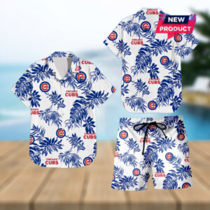 Chicago Cubs Beach Outfit Hawaiian Shirt