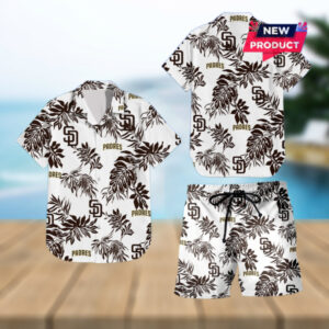 San Diego Padres Beach Outfit Hawaiian Shirt