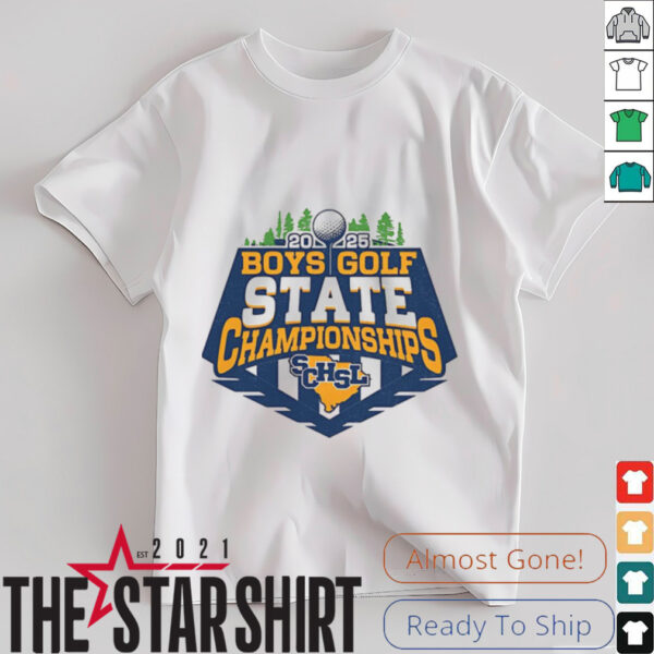 2025 Boys Boys Golf State Championships SCHSL shirt