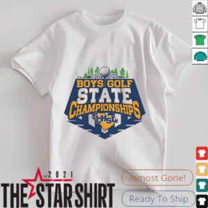 2025 Boys Boys Golf State Championships SCHSL shirt