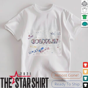 Coldplay World Tour 2025 Fan Gift T Shirt