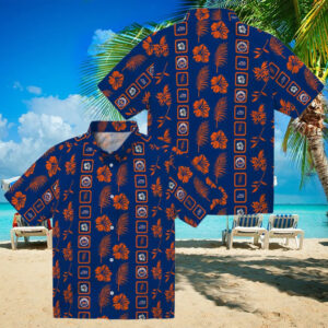 Exclusive New York Mets Floral Hawaiian Shirt Blue MLB Shirt for Summer Vacation