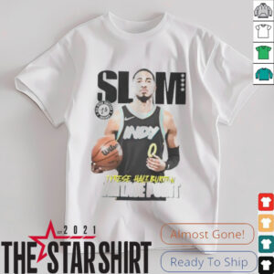Slam Tyrese Haliburton vintage point Indiana Pacers signature shirt