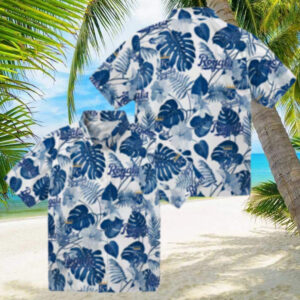 Men’s Kansas City Royals Floral Hawaiian Shirt   Limited Edition Baseball Fan Apparel