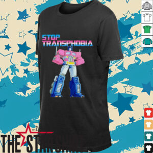Optimus Prime Stop Transphobia shirt