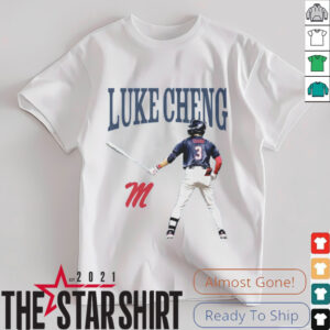 Luke Cheng Ole Miss Baseball T Shirt