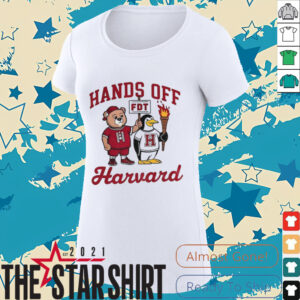 Hands Off Harvard FDT Steve Kerr Harvard bear and penguin shirt