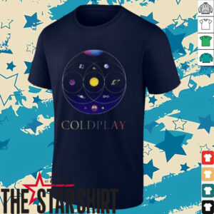 Coldplay Music of the Spheres Tour 2025 T Shirt