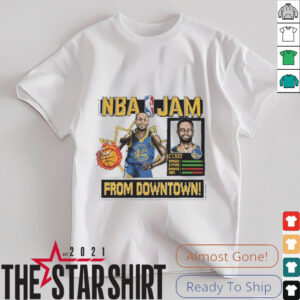 Stephen Curry Golden State Warriors Homage Unisex NBA Jam Tri Blend T Shirt