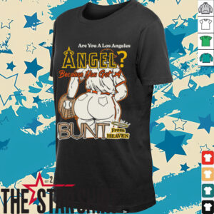 Boss Dog Art Dept Los Angeles Angel Bunt From Heaven T Shirt