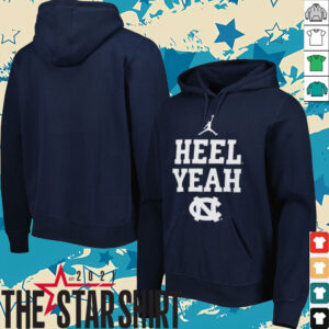 North Carolina Tar Heels 2025 Heel yeah shirt