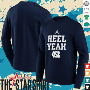North Carolina Tar Heels 2025 Heel yeah shirt