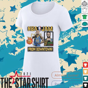 Stephen Curry Golden State Warriors Homage Unisex NBA Jam Tri Blend T Shirt