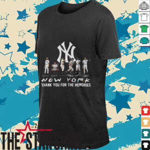 New York Yankees Signature Thank You For The Memories Unisex T Shirt