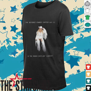 YoncÃ© All White Cowboy Carter Tour T Shirt