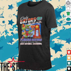 Only Gators Get Out Alive Florida Gators 2025 National Champions shirt