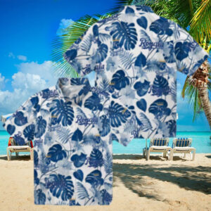 Men’s Kansas City Royals Floral Hawaiian Shirt   Limited Edition Baseball Fan Apparel