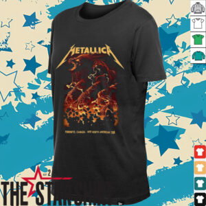 Metallica M72 Toronto Canada Night 2 At Rogers Centre On April 26 2025 M72 North American Tour Two Sided Unisex T Shirt