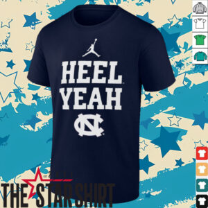 North Carolina Tar Heels 2025 Heel yeah shirt