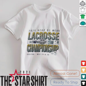 NCAA DI Men’s Lacrosse Championship 2025 shirt