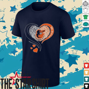 Baltimore Orioles It’s In My DNA Heart T Shirt