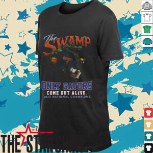 Official The Swamp Only Florida Gator Come Out Alive 2025 National Champions Shirt