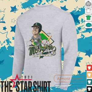 Mark McGuire Oakland A’s Athletics caricature vintage shirt