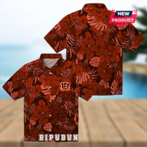 Cincinnati Bengals Jungle Vibes Hawaiian Shirt