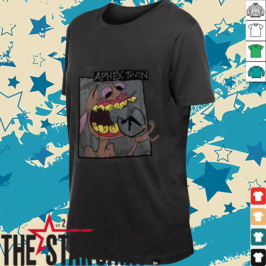 Aphex Twin Ren and Stimpy Mashup T Shirt Aphex Twin Ren and Stimpy Mashup T Shirt