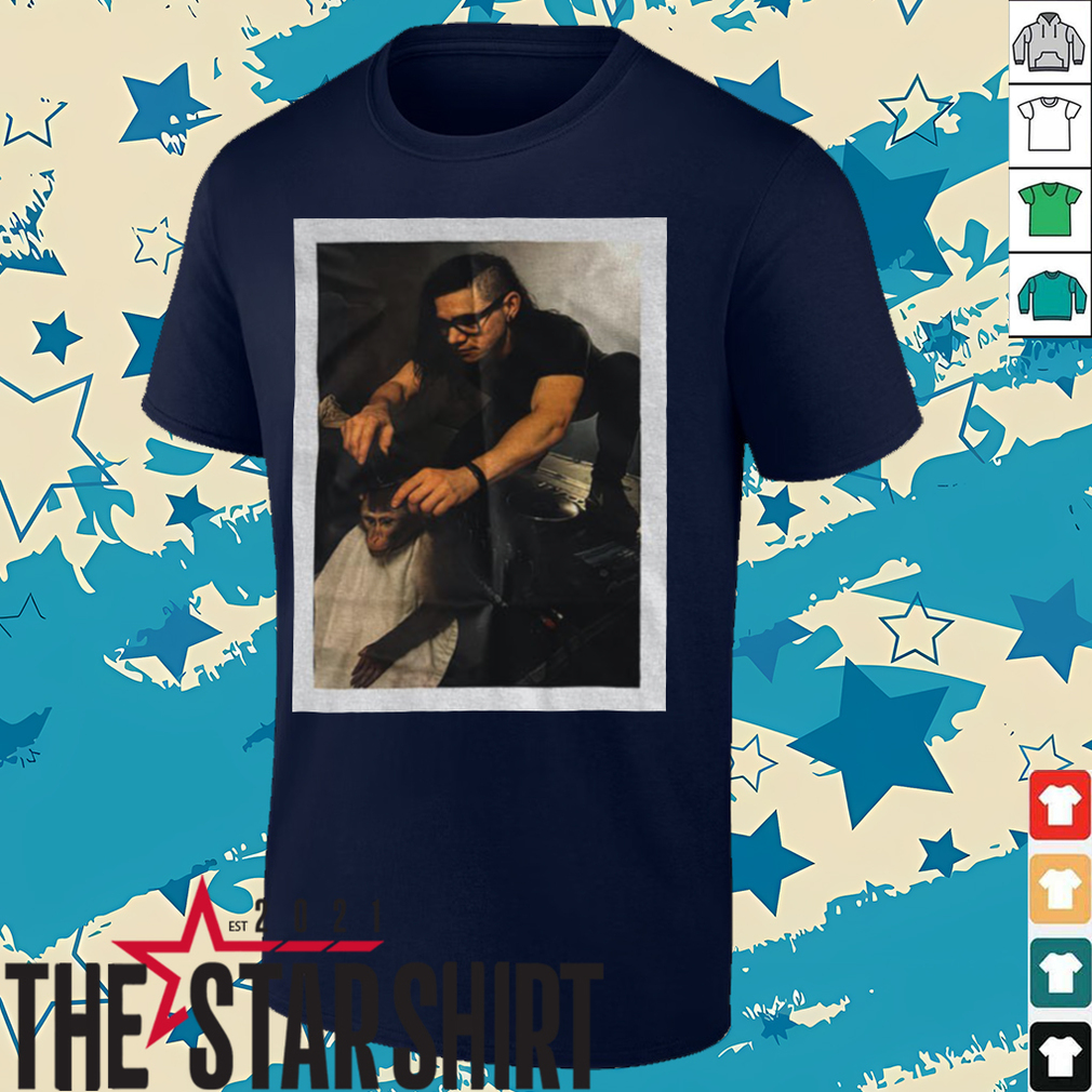 Artificial Intelligence Skrillex DJ cut hair for the monkey funny shirt Artificial Intelligence Skrillex DJ cut hair for the monkey funny shirt