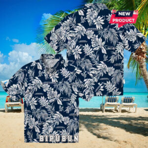Seattle Seahawks Tropical Leaf Hawaiian Shirt