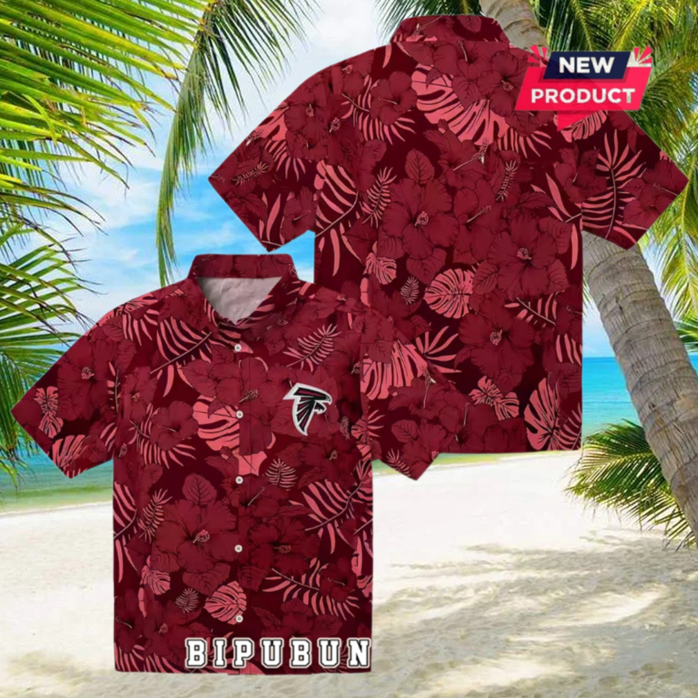 Atlanta Falcons Jungle Vibes Hawaiian Shirt Atlanta Falcons Jungle Vibes Hawaiian Shirt