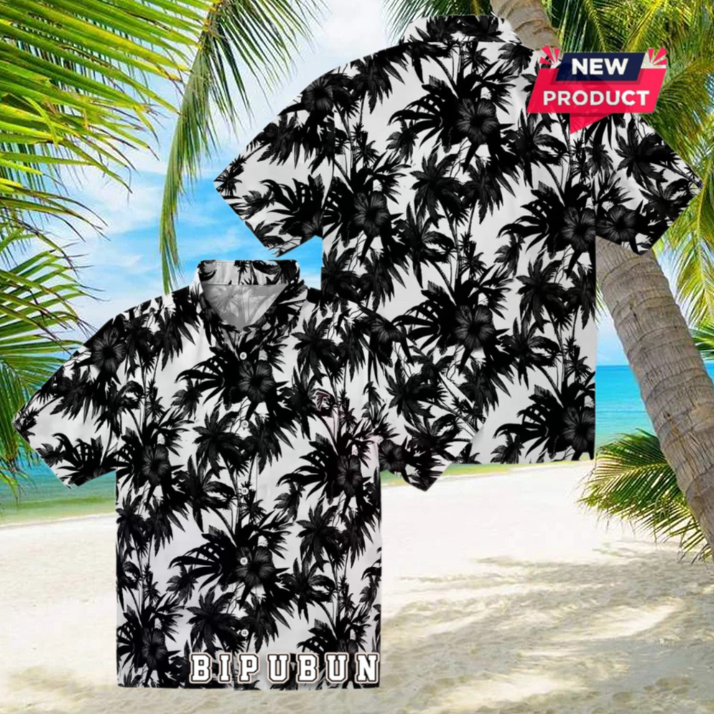 Atlanta Falcons Palm Motifs Hawaiian Shirt Atlanta Falcons Palm Motifs Hawaiian Shirt