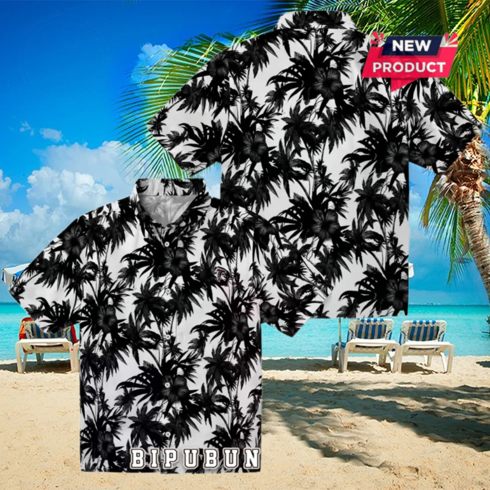 Atlanta Falcons Palm Motifs Hawaiian Shirt Atlanta Falcons Palm Motifs Hawaiian Shirt