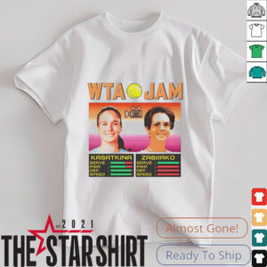 WTA Jam Kasatkina and Zabiiako shirt